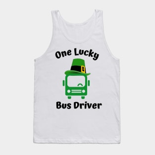 One Lucky Bus Driver Tank Top